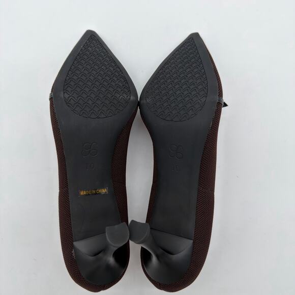 Cosy Island EliteLoaf Pointed Toe Pumps Arch Support Comfort Coffee Brown 10 - Picture 4 of 5